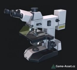3D-Model - Lab Microscope 1