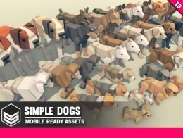 Simple Dogs - Cartoon Animals
