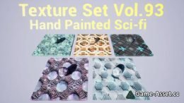 Sci-fi Vol.93 - Stylized Game Textures