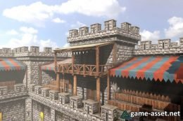 HQ Fantasy Battle Arena (Modular)