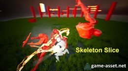 Slice Meshes, Skeletons, Projectiles