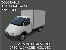 Rune's Low Poly Mini Truck v1