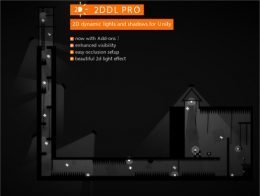 2DDL Pro : 2D Dynamic Lights and Shadows