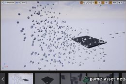Flocking Behaviour System [Ideal for simulation of birds, fish, bees and more]