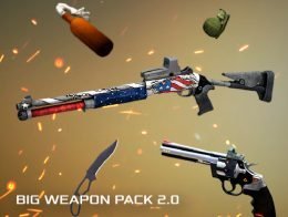 Big Weapon Pack 2.0 Mobile Ready - Snipers, pistols, shotguns, skins