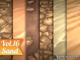 Stylized Sand Vol 16 - Hand Painted Texture Pack