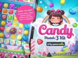 Candy Match 3 Kit