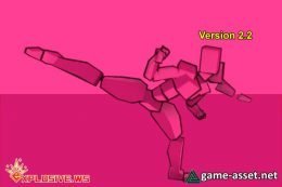 Female Fighter Mecanim Animation Pack