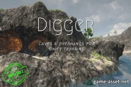 Digger - Terrain Caves & Overhangs