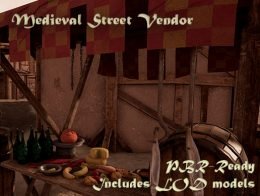 Medieval Street Vendor v1.0