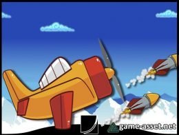 QS Game - Airplane Endless Runner 2D