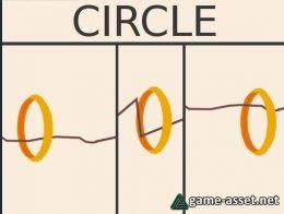 Line and Circle Game Template