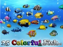 Colorful Sea-Fish Pack