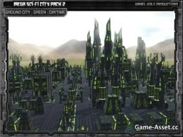 Mega Sci-Fi City Pack 2