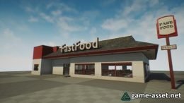 Abandoned Fast Food Building