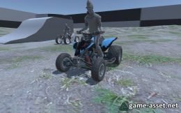 Quad bike (ATV) physics with "Wheel System"