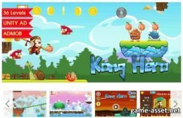 Kong Hero – Platformer Complete Unity Game Template