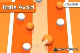 Balls Avoid - 3D Game template
