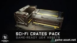 Sci-Fi Crates Pack - Game-Ready UE4 Assets