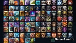 Monsters Avatar Icons
