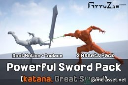 Powerful Sword Pack(Great Sword + Katana)