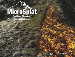 MicroSplat - Puddles, Streams, Lava & Wetness