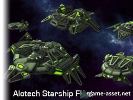 Alotech Starship Fleet Package