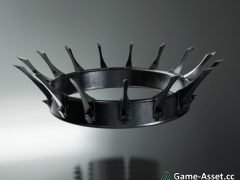 3D-Model - Medieval crown