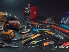 Garage Tools Props