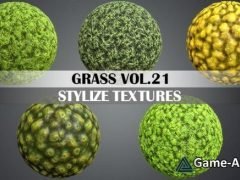 Grass Vol.21 - Hand Painted Textures