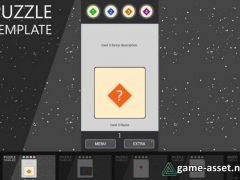 Card Puzzle Template for PC and Mobile