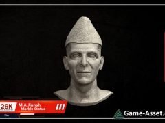 Muhammad Ali Jinnah Marble Statue