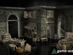 Kitbash3D – Props: Medieval Market (Unreal Engine)