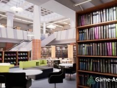 Modern Library - Scene & Assets