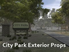 City Park Exterior Props