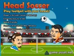 Head Soccer Game Kit