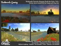 Gaia Stamps Pack Vol 07 - Wetland Area