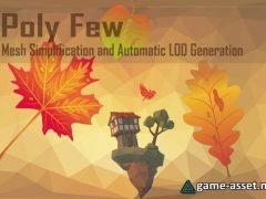 Poly Few | Mesh Simplifier and Auto LOD Generator