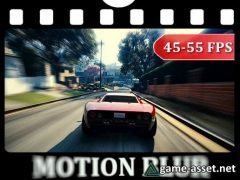 Fast Mobile Camera Motion Blur