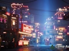 Props: Cyber Streets (Unreal Engine)