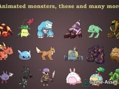 Animated 2D Monsters (Fantazia)