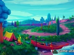 Low Poly Stylized Environment