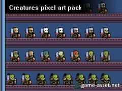 Creatures Pixel Art Pack