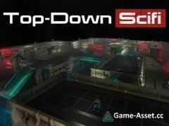 Top-Down Scifi modular Environment