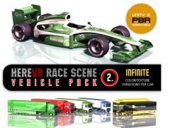 Vehicle Pack 02. - HereVR Race Scene