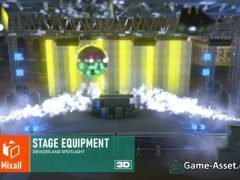Stage equipment - devices and spotlight