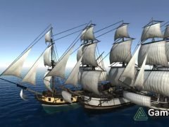 Low/Mid Poly Brig Ship Pack