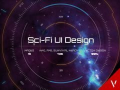 Sci-FI UI Design for uGUI v1.0