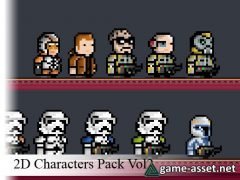 2D Pixel Art Characters Vol. 2