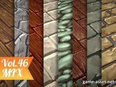 Stylized Ground Mix Vol 46 - Hand Painted Texture Pack